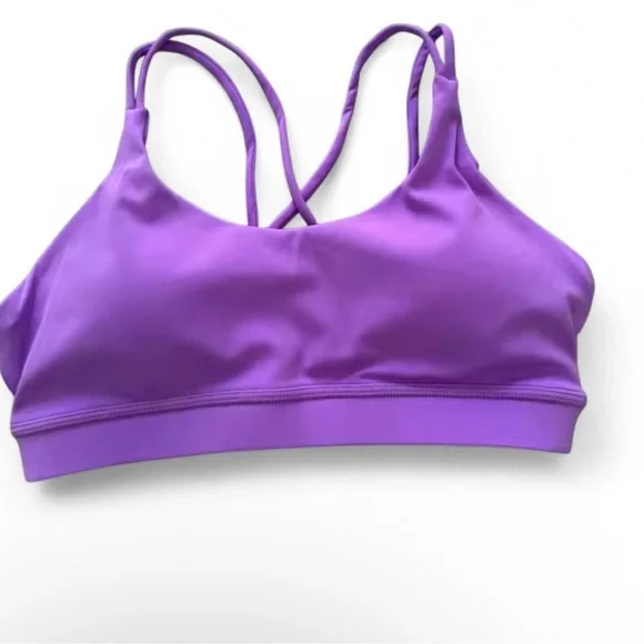 Purple Women's Sports Bra - Picture 1 of 2